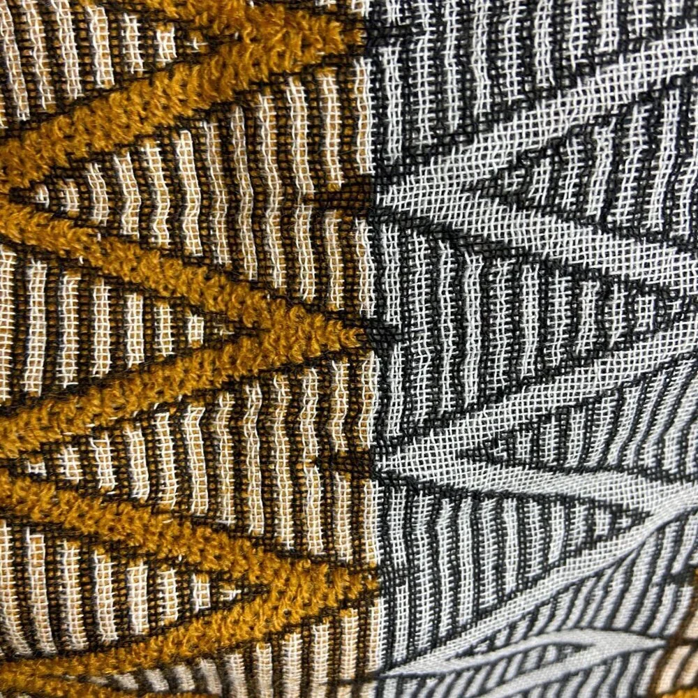 Quagga Organic Cotton Green Label Zig - Zag  Large Scarf Wrap Shawl